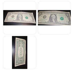 fancy serial number 79400973 Old Date 1995 dollar